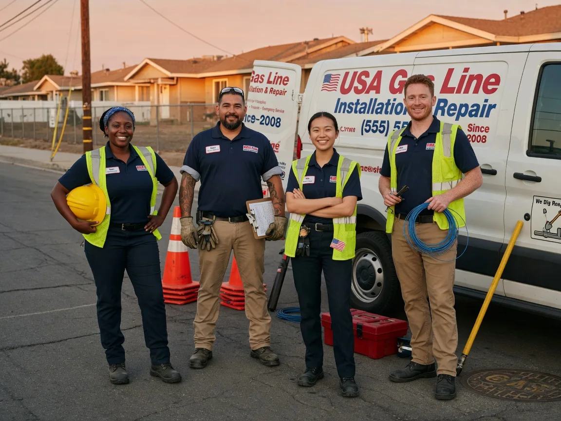Gas Line Installation company in Saint Thomas, PA